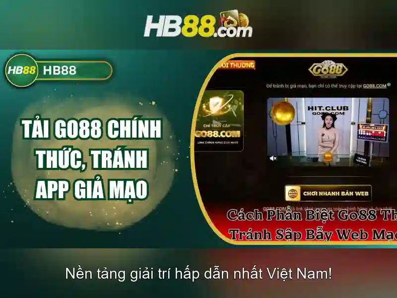 Các trò chơi có tại Hb88