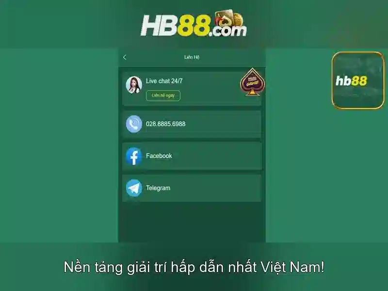 HB88 là một nền tảng trò chơi trực tuyến